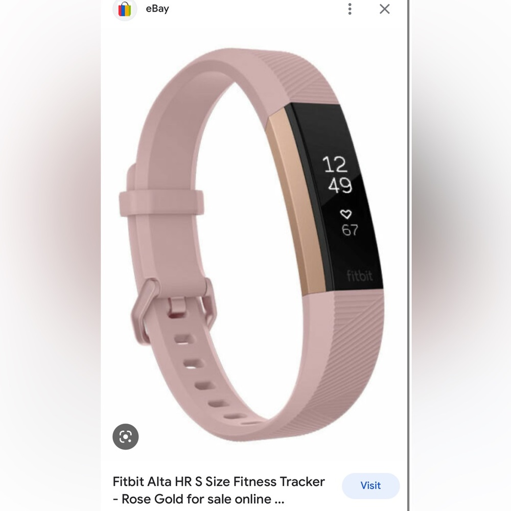 Fitbit Alta rose gold